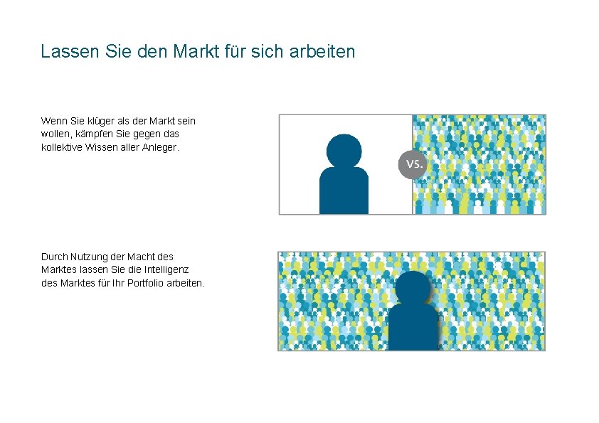 Lassen Sie den Markt für sich arbeiten Wenn Sie klüger als der Markt sein