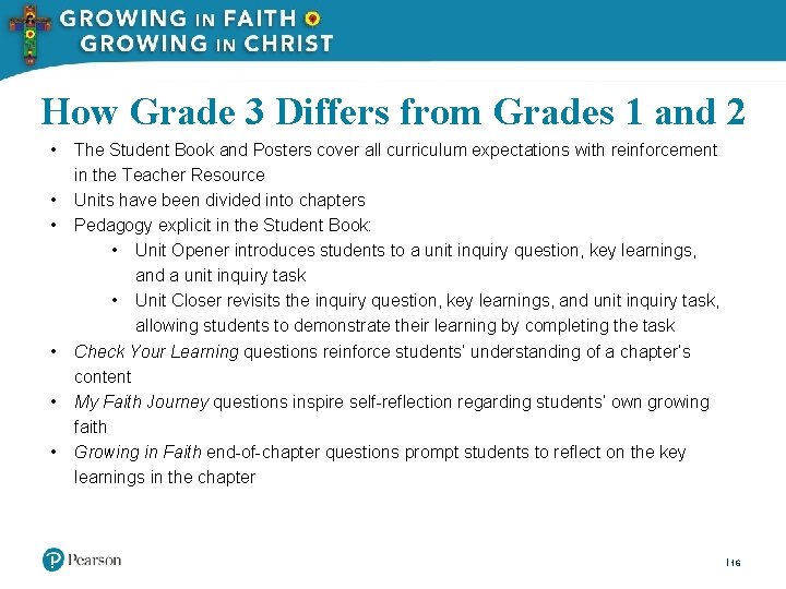 How Grade 3 Differs from Grades 1 and 2 • • • The Student