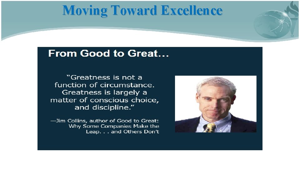 Moving Toward Excellence 