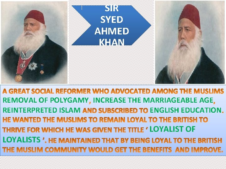 SIR SYED AHMED KHAN REMOVAL OF POLYGAMY INCREASE THE MARRIAGEABLE AGE REINTERPRETED ISLAM ENGLISH