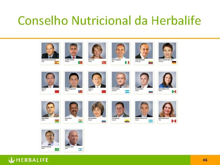Conselho Nutricional da Herbalife 46 