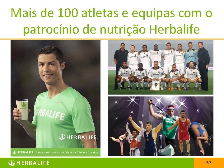 Mais de 100 atletas e equipas com o patrocínio de nutrição Herbalife 52 