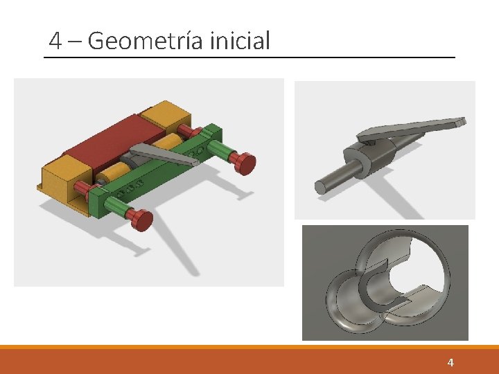 4 – Geometría inicial 4 