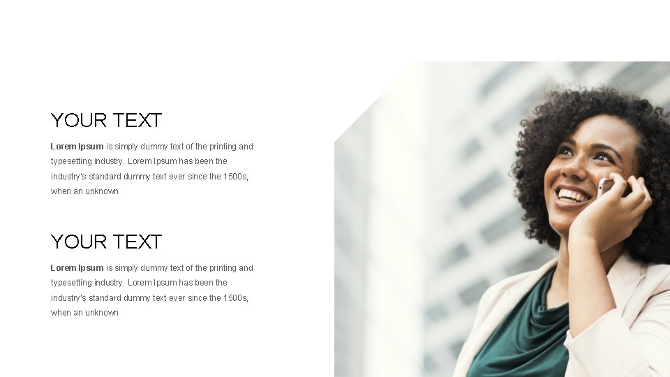 YOUR TEXT Lorem Ipsum is simply dummy text of the printing and typesetting industry.