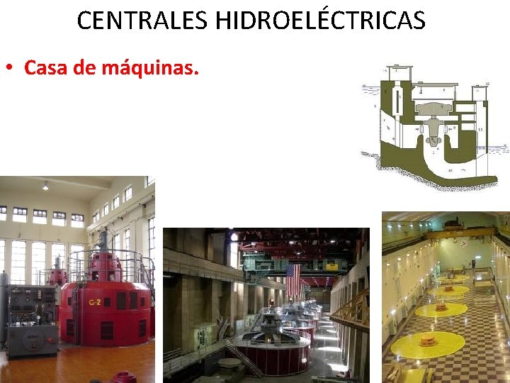 CENTRALES HIDROELÉCTRICAS • Casa de máquinas. 66 