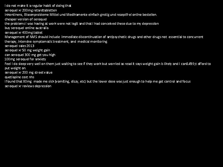 Seroquel buy online uk