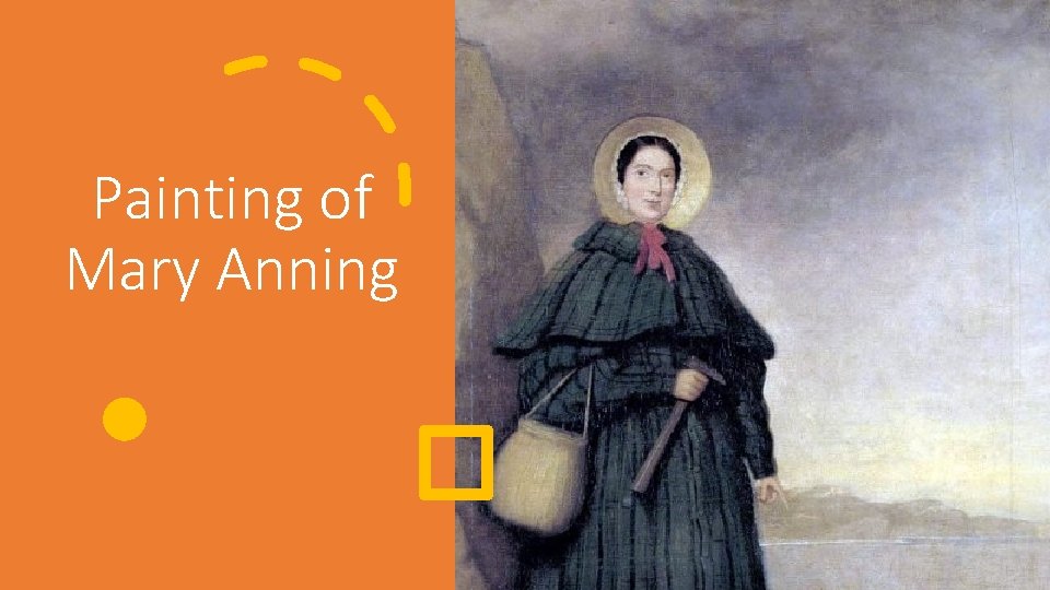 Painting of Mary Anning 