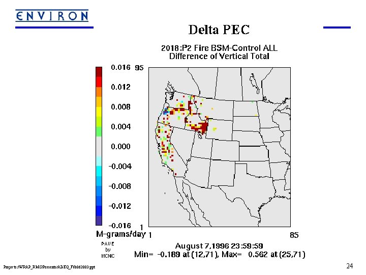 Projects: /WRAP_RMC/Presents/ADEQ_Feb 062003. ppt 24 