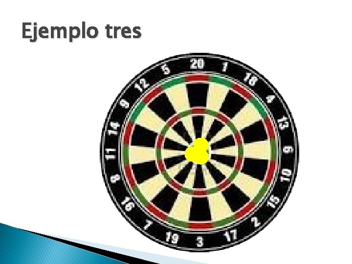 Ejemplo tres Ejemplo tres