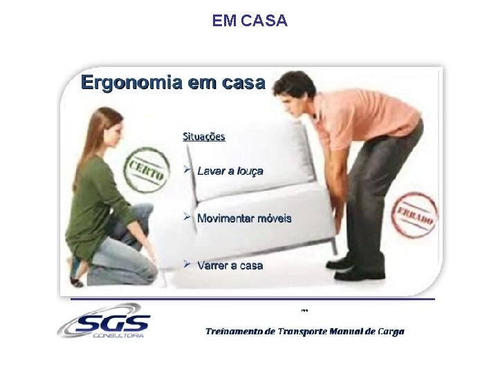 EM CASA EM CASA