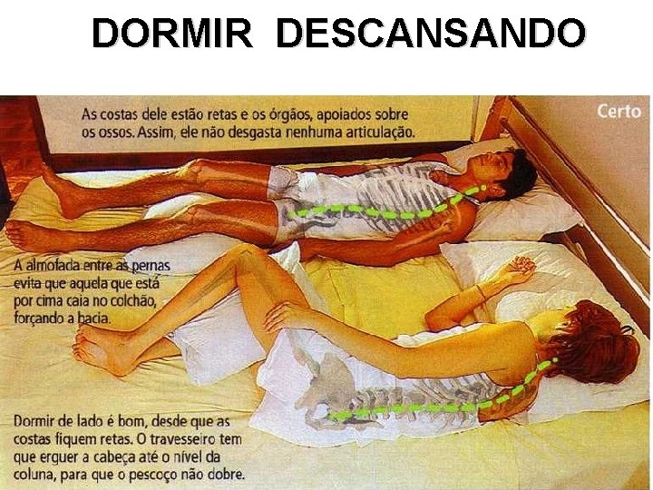 DORMIR DESCANSANDO DORMIR DESCANSANDO