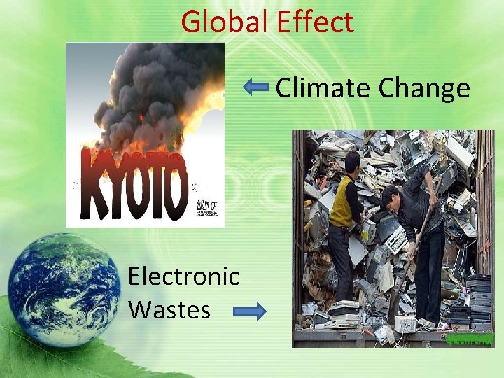 Global Effect Climate Change Electronic Wastes Global Effect Climate Change Electronic Wastes