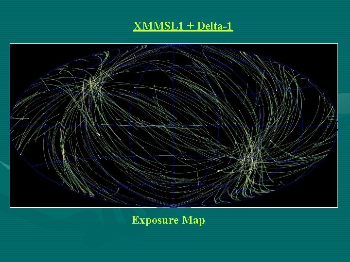 XMMSL 1 + Delta-1 Exposure Map 