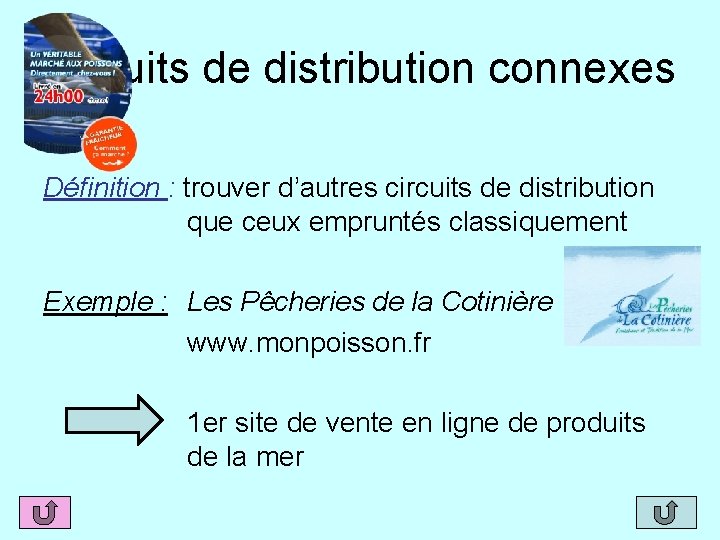 Circuits de distribution connexes Définition : trouver d’autres circuits de distribution que ceux empruntés