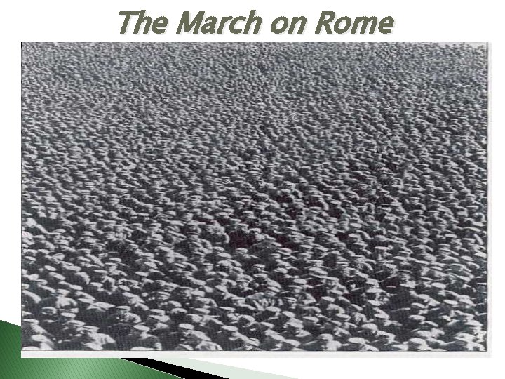 The March on Rome 