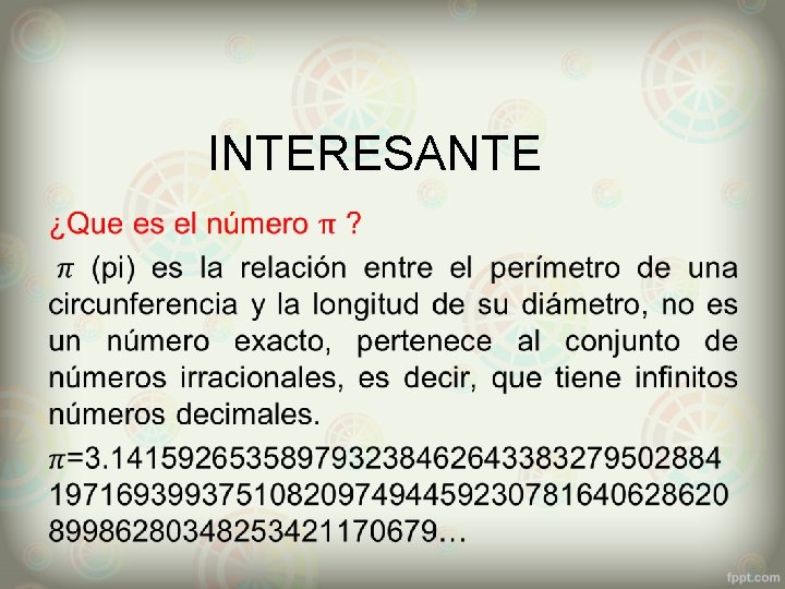 INTERESANTE • 