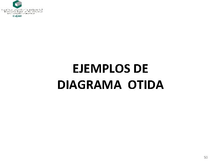 EJEMPLOS DE DIAGRAMA OTIDA 50 