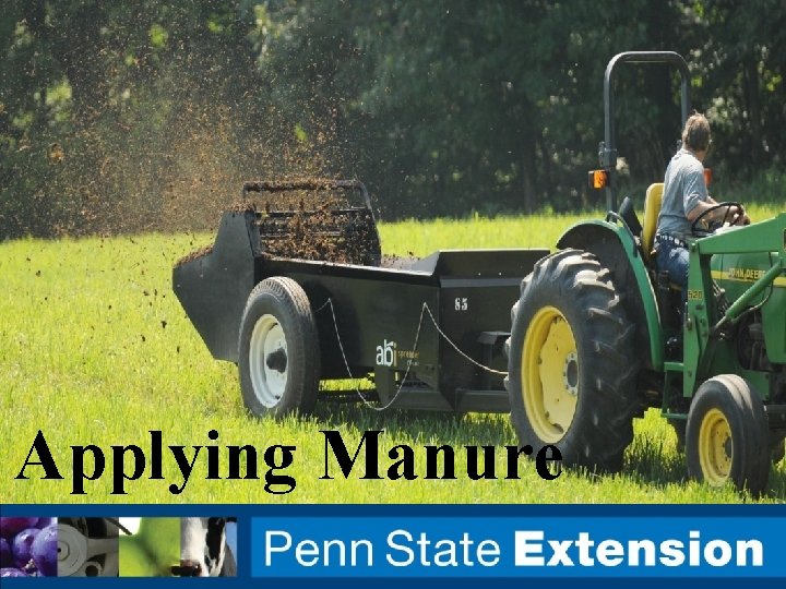 Applying Manure 