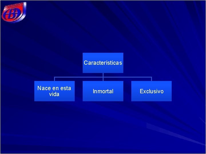 Características Nace en esta vida Inmortal Exclusivo 