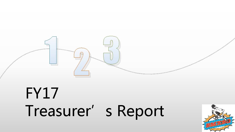 1 23 FY 17 Treasurer’s Report 