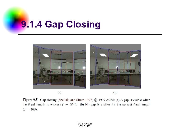 9. 1. 4 Gap Closing DC & CV Lab. CSIE NTU 