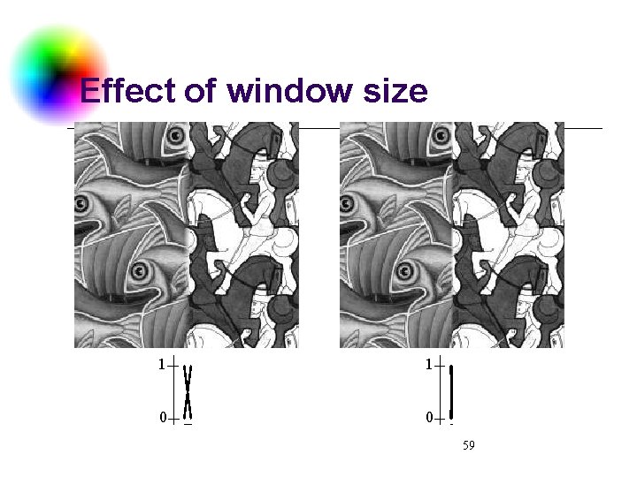 Effect of window size 1 1 0 0 59 