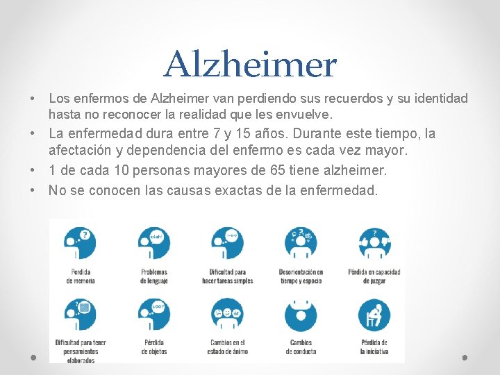 Alzheimer • Los enfermos de Alzheimer van perdiendo sus recuerdos y su identidad hasta Alzheimer • Los enfermos de Alzheimer van perdiendo sus recuerdos y su identidad hasta