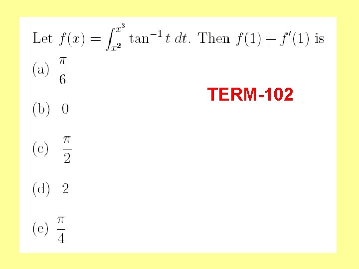 TERM-102 