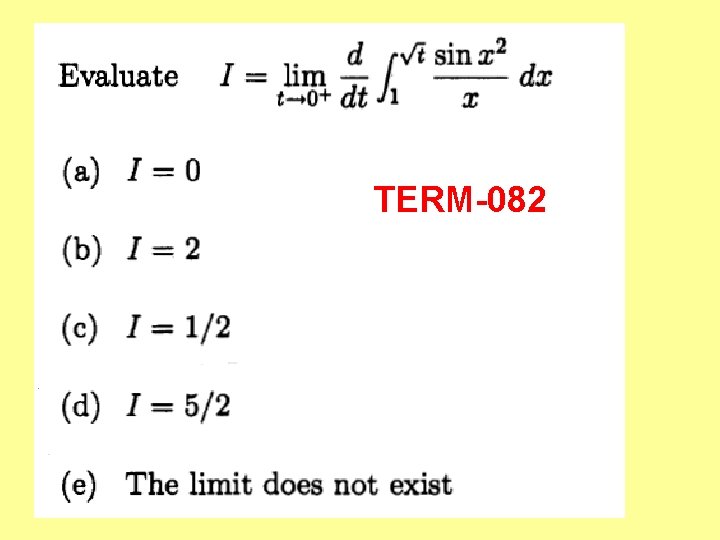 TERM-082 