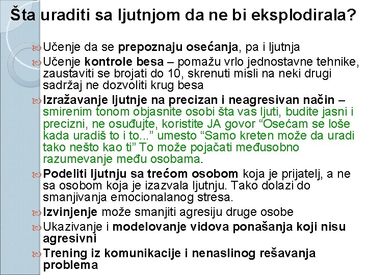 Šta uraditi sa ljutnjom da ne bi eksplodirala? Učenje da se prepoznaju osećanja, pa