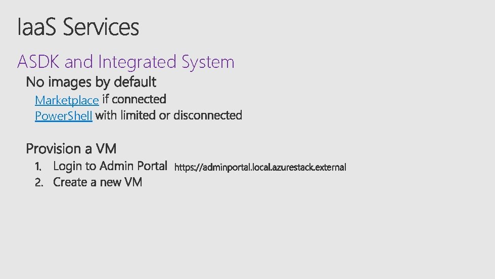 ASDK and Integrated System Marketplace Power. Shell 