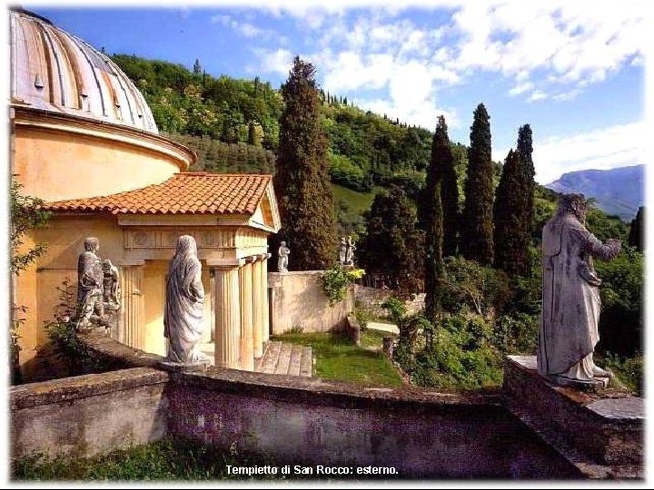 Tempietto di San Rocco: esterno. 