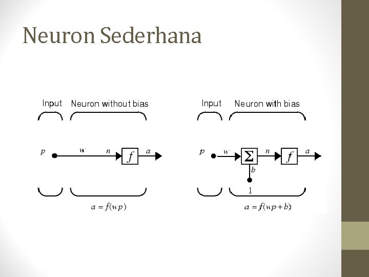 Neuron Sederhana 