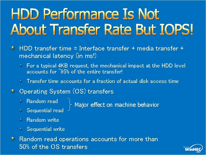 SSD To Solve The IO Bottleneck Iri Trashanski