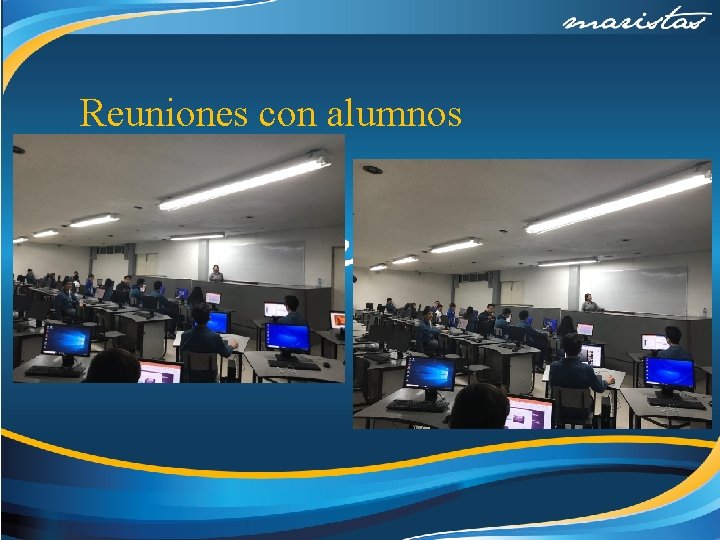 Reuniones con alumnos 