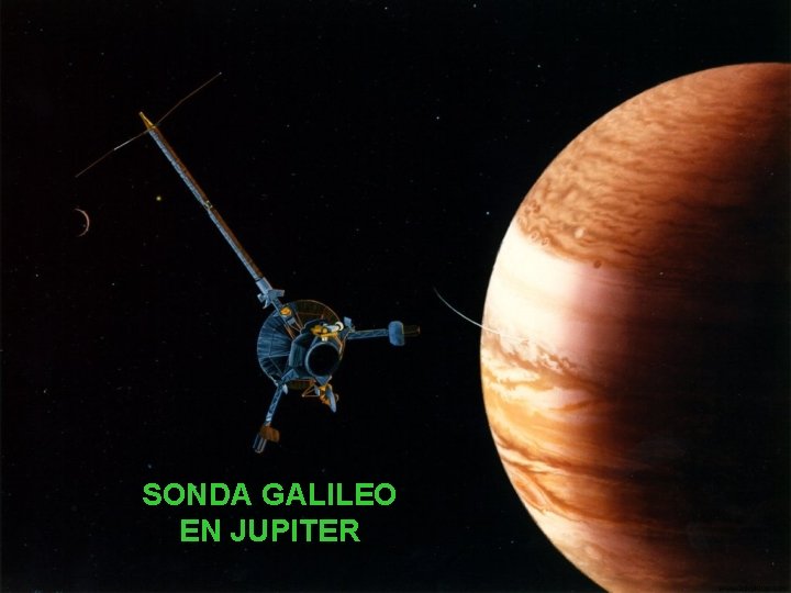 SONDA GALILEO EN JUPITER 
