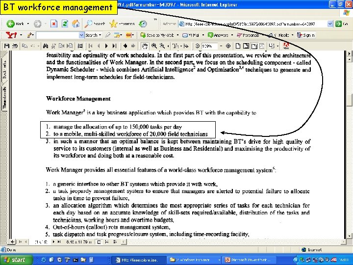 BT workforce management 