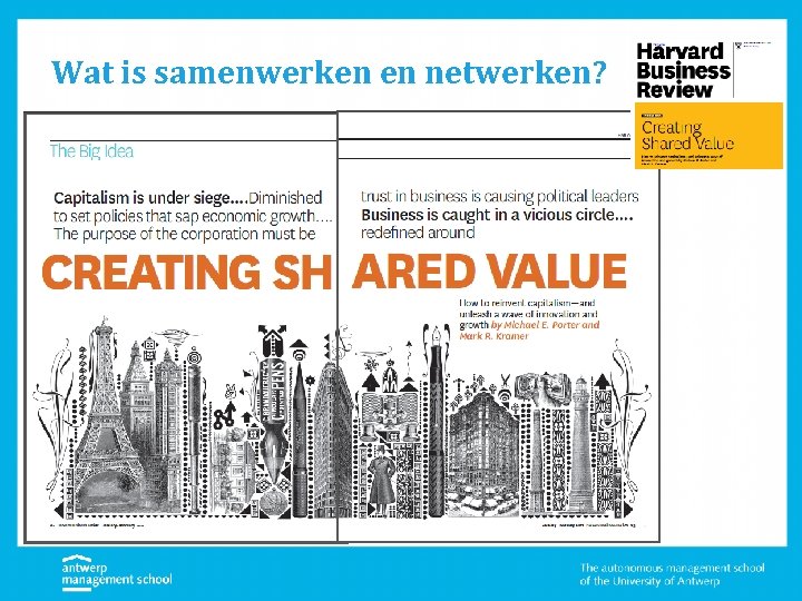 Wat is samenwerken en netwerken? 