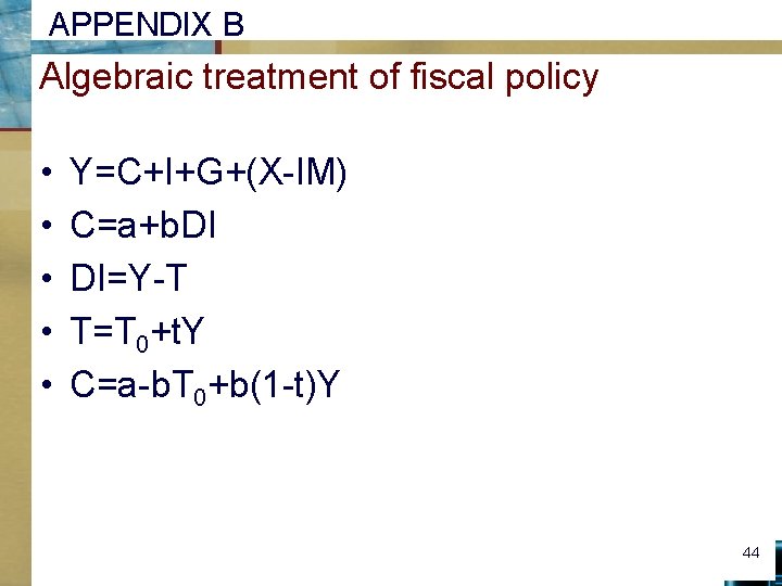 Chapter 11 Managing Aggregate Demand Fiscal Policy Next