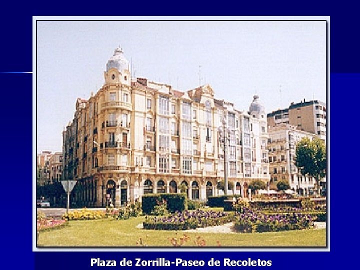 Plaza de Zorrilla-Paseo de Recoletos 