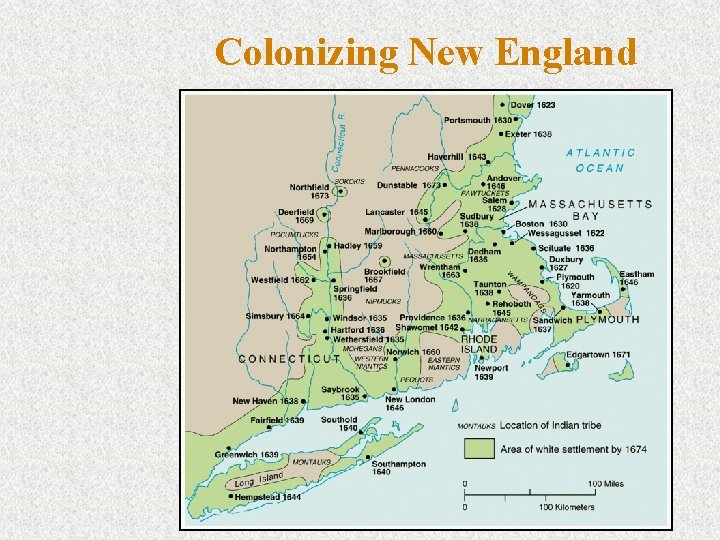 Colonizing New England 