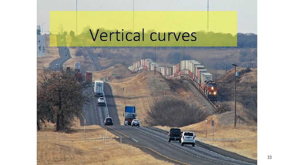 Vertical curves 33 