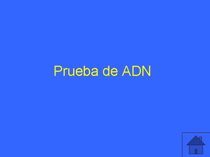 Prueba de ADN 