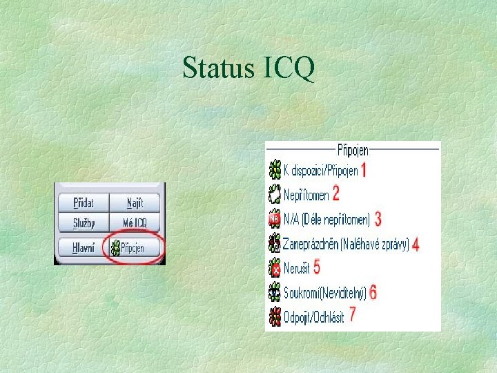 Status ICQ 