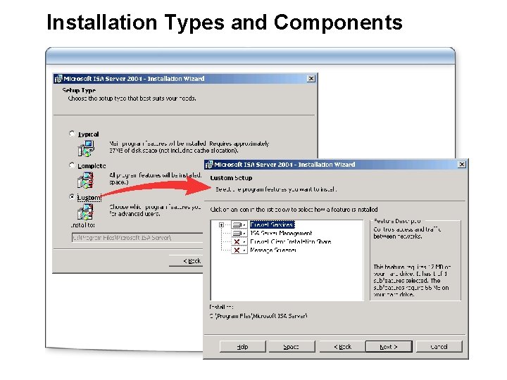 Installation Types and Components 