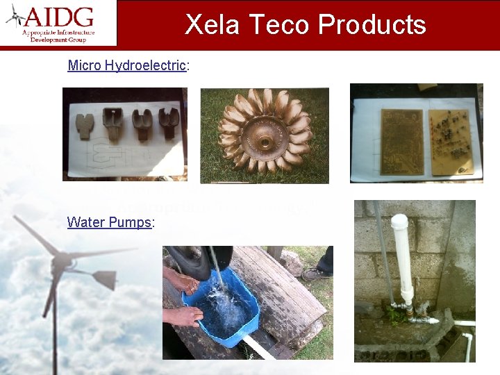 Xela Teco Products Micro Hydroelectric: Water Pumps: 