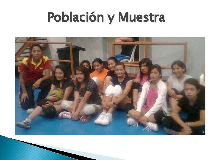 Población y Muestra 