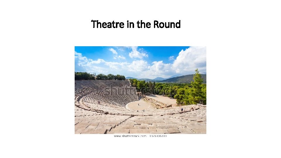 Theatre in the Round 