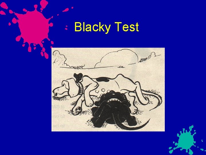 Blacky Test 