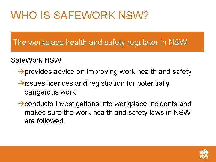 The Basics Staying Healthy And Safe At Work